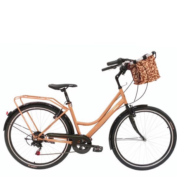 ВЕЛОСИПЕД MAX CITY FIX COPPER BASKET 12.0 28"